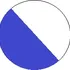 Branco/Azul