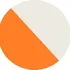 Laranja/Off-White