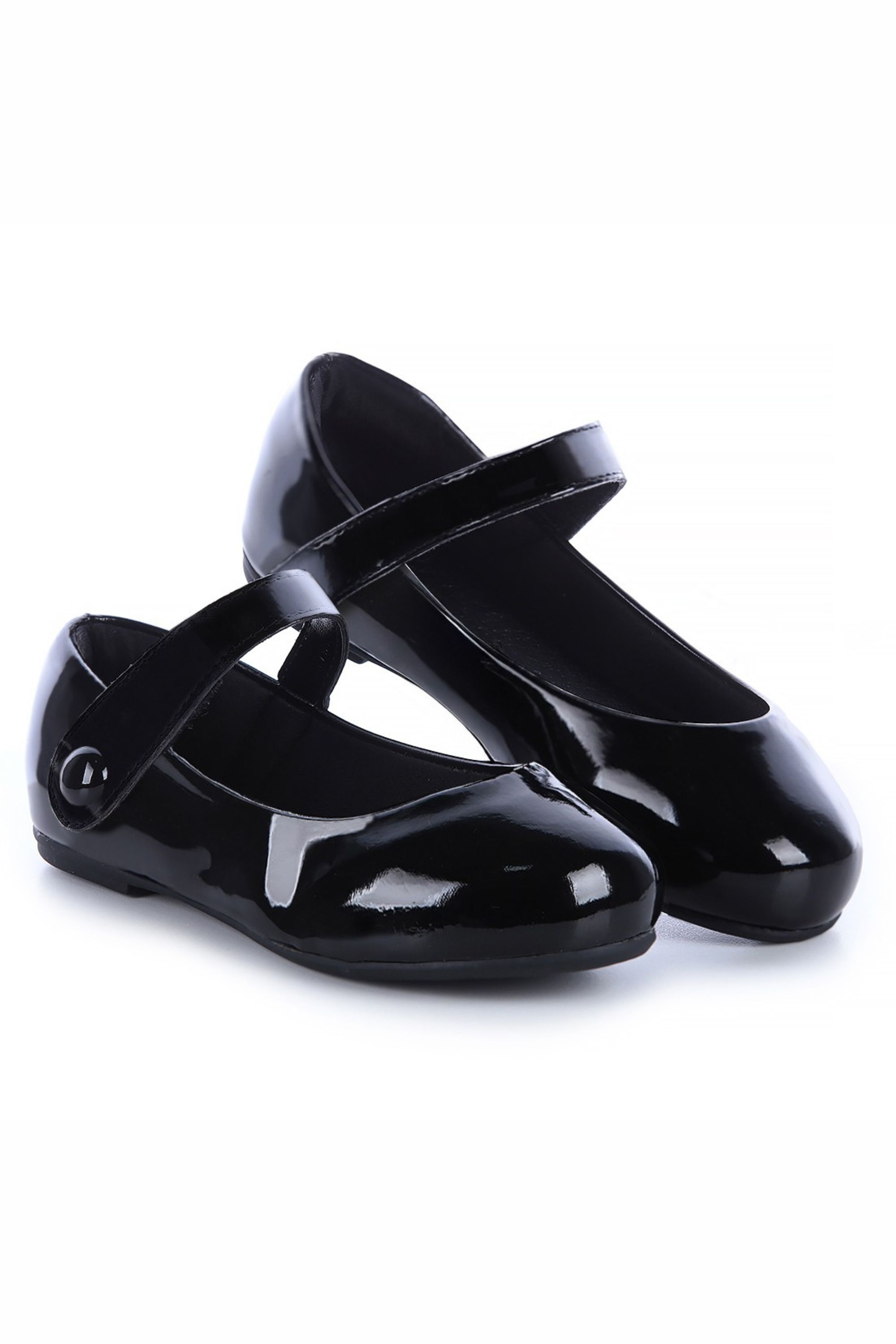 Sapatilha Infantil Maria Lua Boneca Preto Verniz