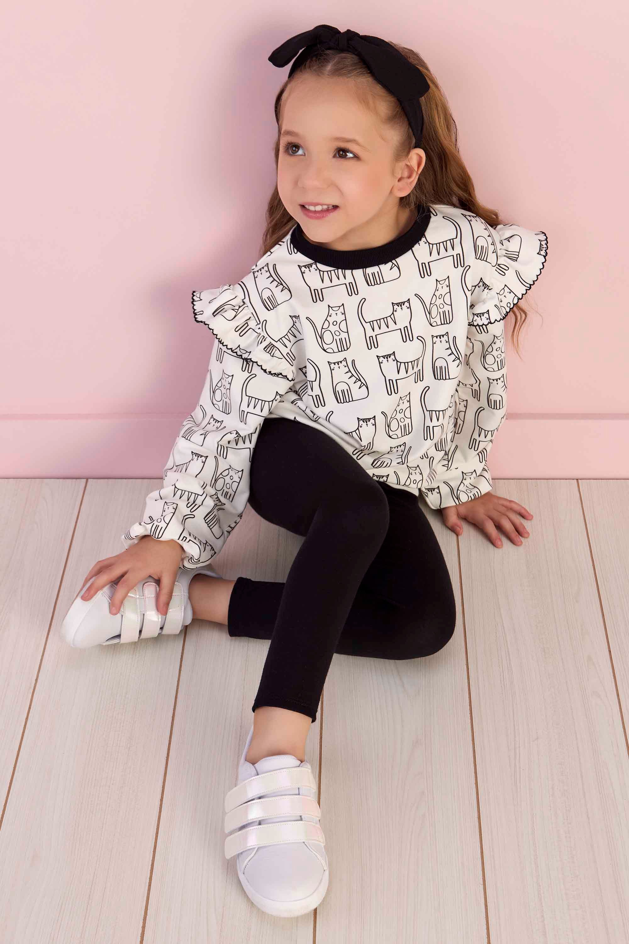 Conjunto Calça e Blusa Mon Sucré Gatinhos 2