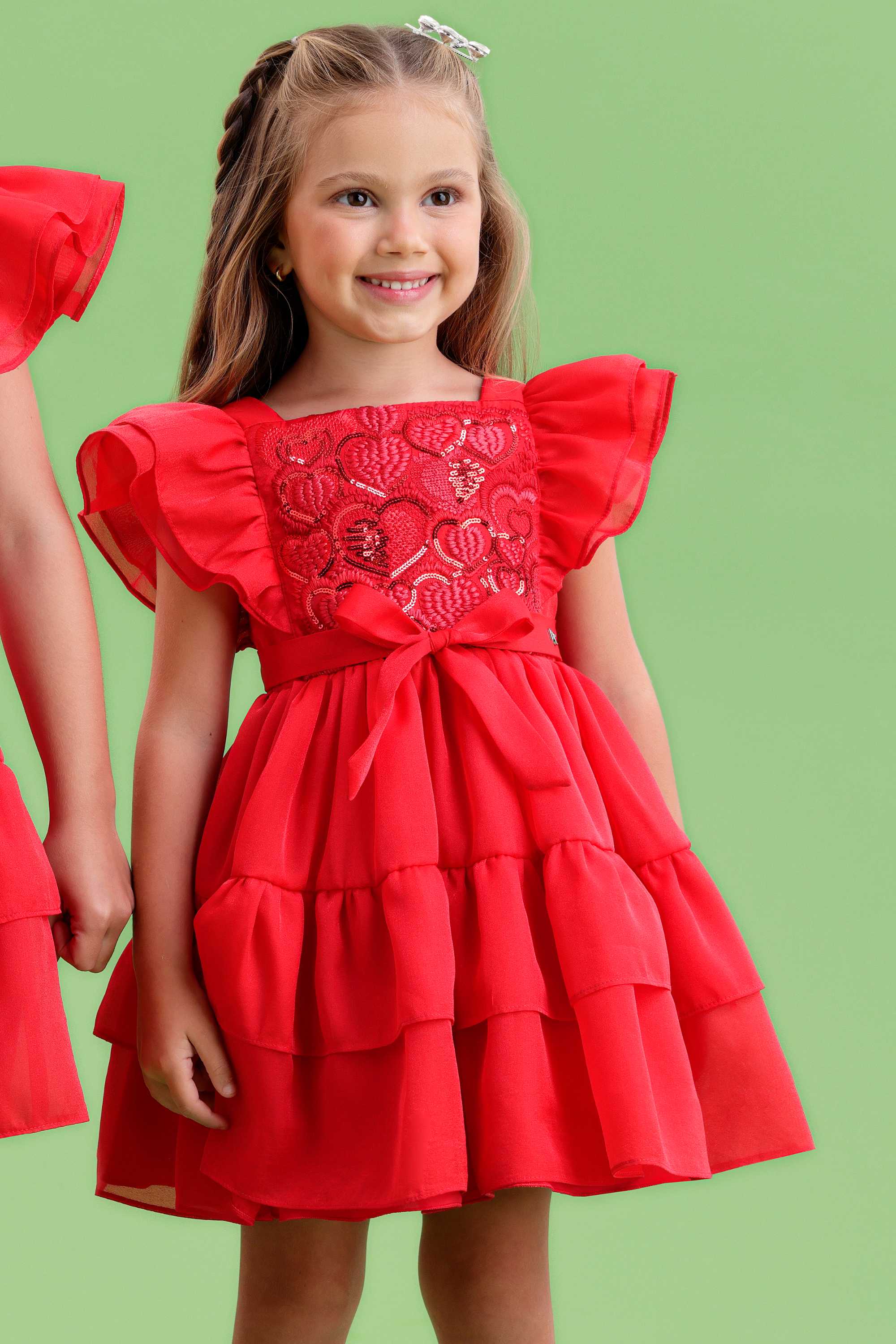 Vestido Vermelho Vestido Petit Cherie Festa Vestido Festa Petit